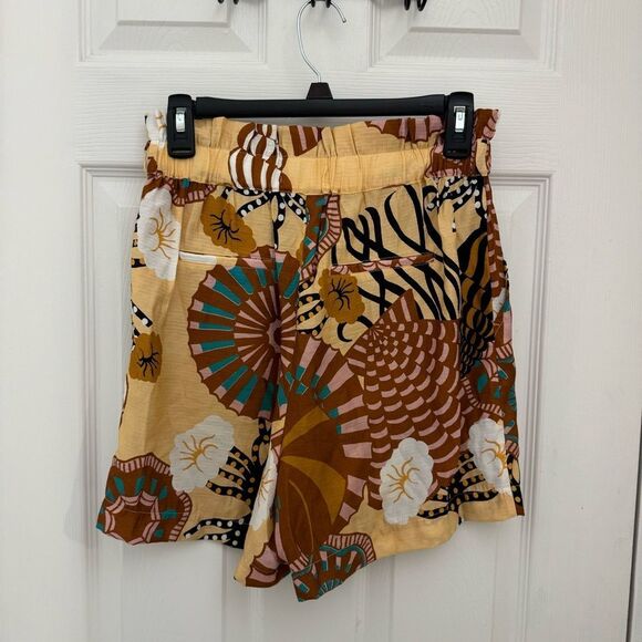 Scotch & Soda Women’s Sunray Shorts Size XS Multicolor Design Boho Artsy - Picture 4 of 4